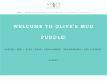 Tablet Screenshot of olivesmudpuddle.com